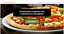 Desktop Screenshot of essen-bestellen.de