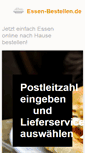 Mobile Screenshot of essen-bestellen.de